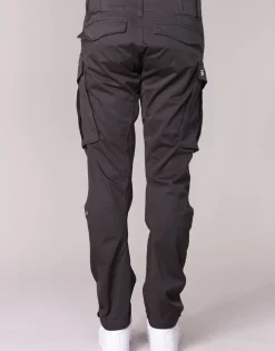 Pantalons^G-Star Raw - ROVIC ZIP 3D STRAIGHT TAPERED Gris