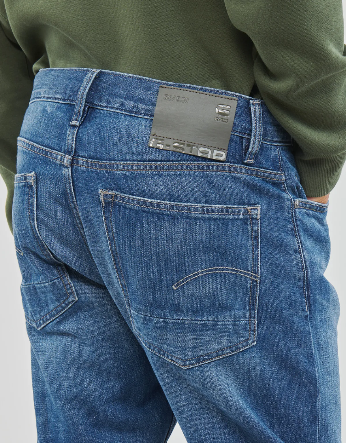 Jeans^G-Star Raw - TRIPLE A REGULAR STRAIGHT fadedcapri