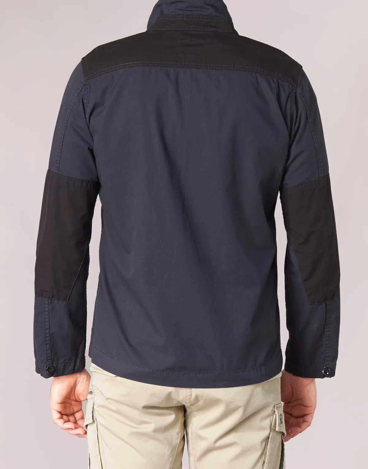 Vestes^G-Star Raw - TYPE C UTILITY PM OVERSHIRT Noir