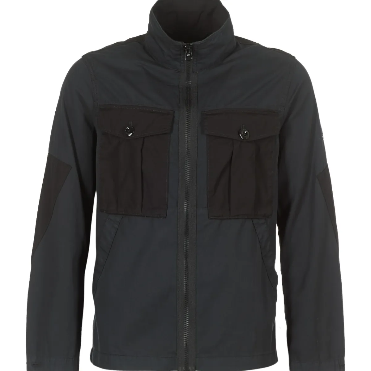 Vestes^G-Star Raw - TYPE C UTILITY PM OVERSHIRT Noir