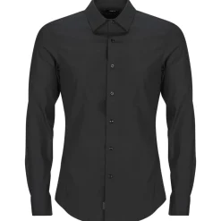 Chemises^G-Star Raw - UNIFORM SLIM SHIRT LS Noir