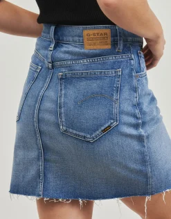 Jupes^G-Star Raw - viktoria short skirt raw edge wmn