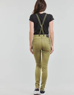 Combinaisons / Salopettes^G-Star Raw - WORKER RADAR DUNGAREE Kaki