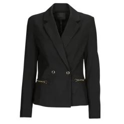 Vestes^Guess - ADELE CHAIN BLAZER Noir
