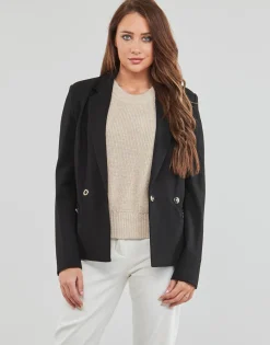 Vestes^Guess - ADELE CHAIN BLAZER Noir