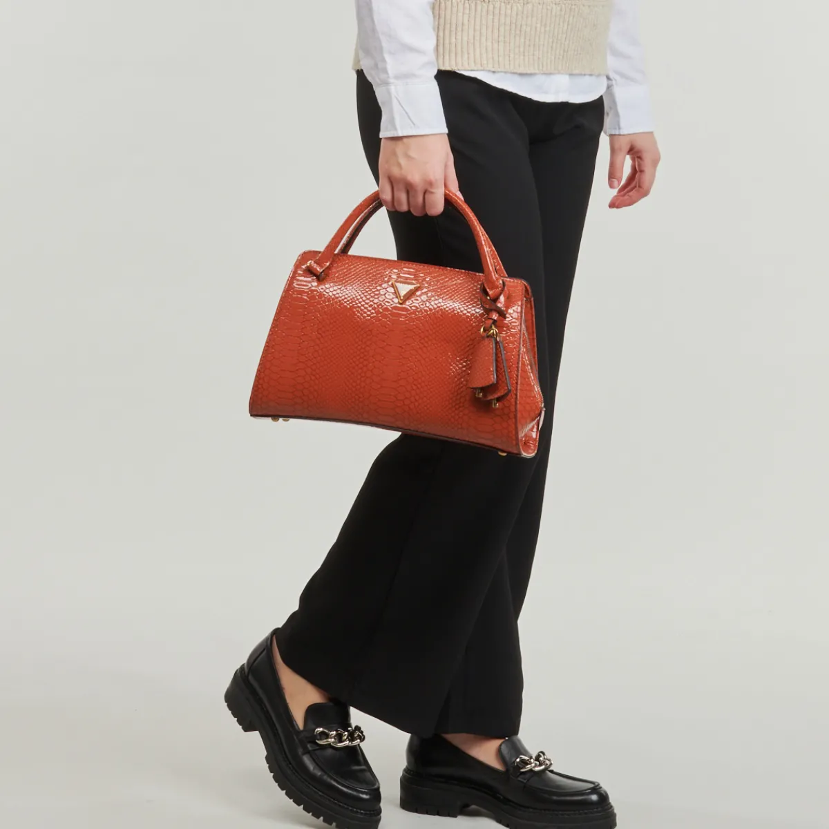 Sacs À Main^Guess - ANNITA GIRLFRIEND SATCHEL Bordeaux