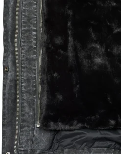 Manteaux^Guess - BERENICE PARKA Noir