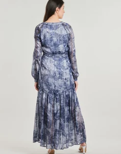 Robes^Guess - BREANNA LONG Bleu
