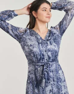 Robes^Guess - BREANNA LONG Bleu