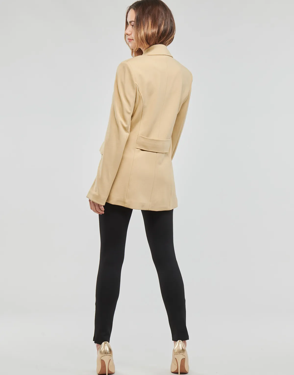 Vestes^Guess - DAFNE BLAZER Beige