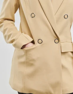 Vestes^Guess - DAFNE BLAZER Beige
