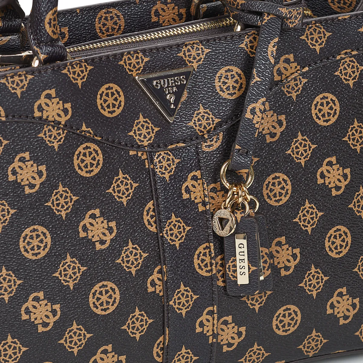 Sacs À Main^Guess - DORYS Marron