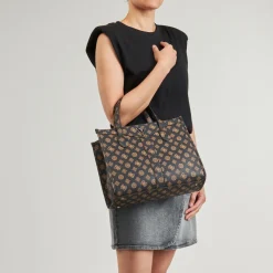Cabas / Sacs Shopping^Guess - DORYS Marron