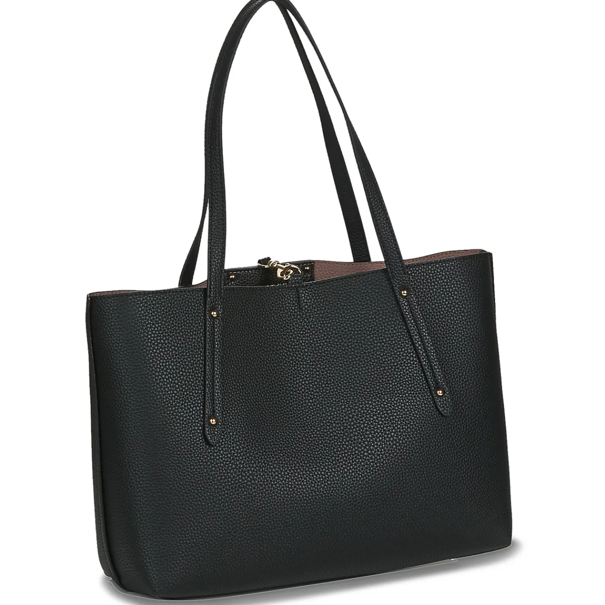 Cabas / Sacs Shopping^Guess - ECO BRENTON TOTE Noir