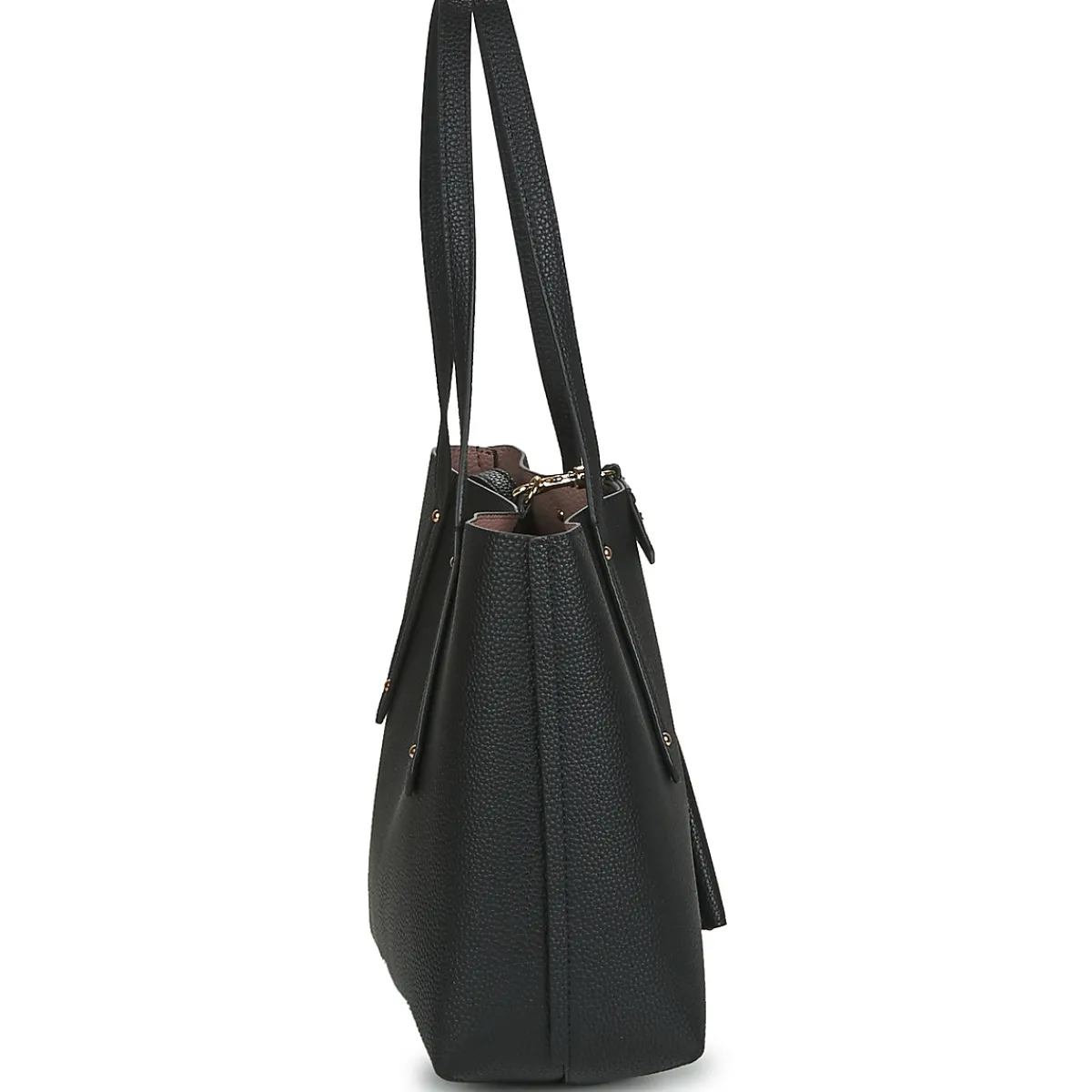 Cabas / Sacs Shopping^Guess - ECO BRENTON TOTE Noir