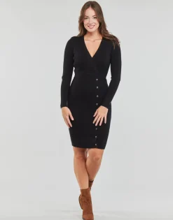 Robes^Guess - ES ALEXANDRA DRESS Noir