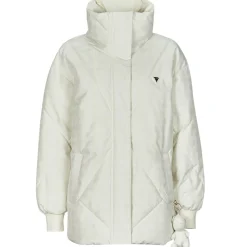 Manteaux^Guess - 4G LOGO PUFFER JACKET Blanc