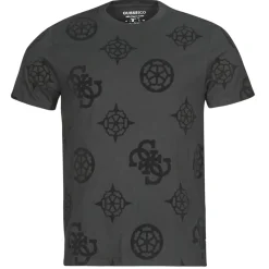 T-shirts & Polos^Guess - PEONY PRINT Noir