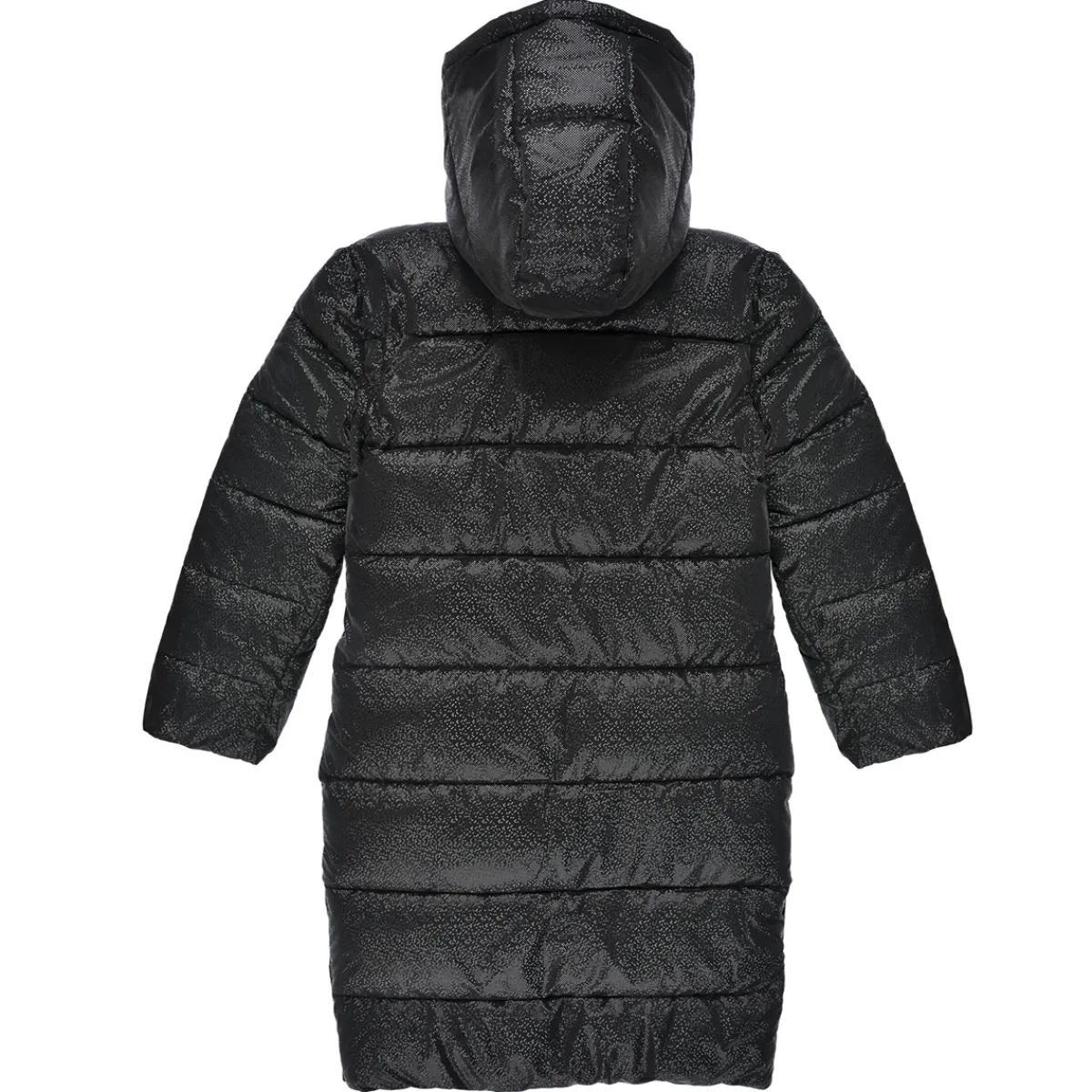 Manteaux^Guess - HOODED PADDED LS JACKET W/ZIP Noir