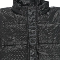 Manteaux^Guess - HOODED PADDED LS JACKET W/ZIP Noir