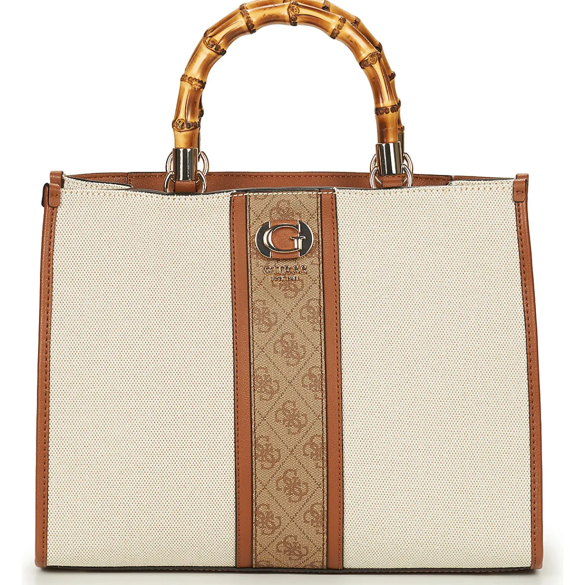 Cabas / Sacs Shopping^Guess - KERIMA TOTE Beige