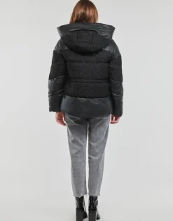 Manteaux^Guess - LEA JACKET Noir