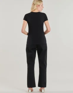 T-shirts & Polos^Guess - LOGO LACE Noir