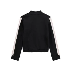 Sweats & Polaires^Guess - LS ACTIVE TOP ZIP Noir