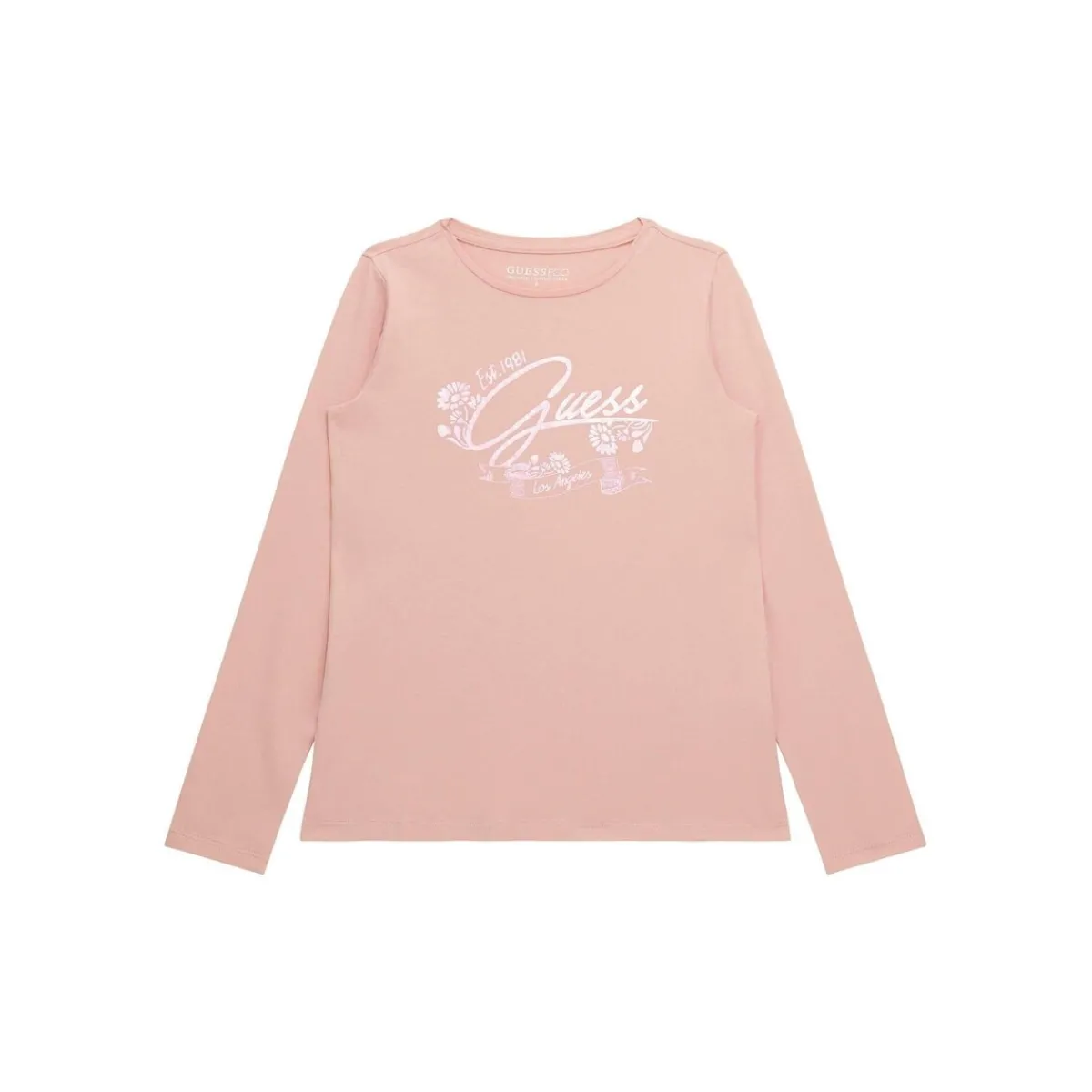 T-shirts & Polos^Guess - LS T SHIRT Rose