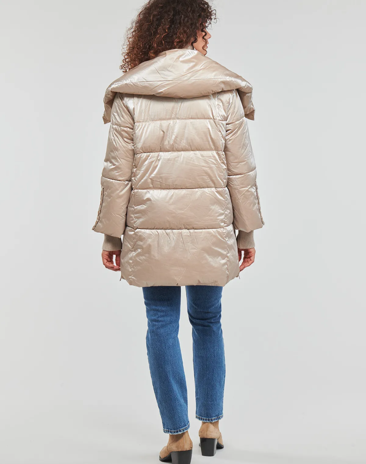 Manteaux^Guess - MATHILDE JACKET Beige