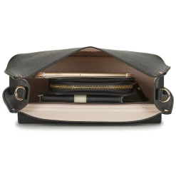 Besaces / Sacs Bandoulière^Guess - MERIDIAN FLAP CROSSBODY Noir