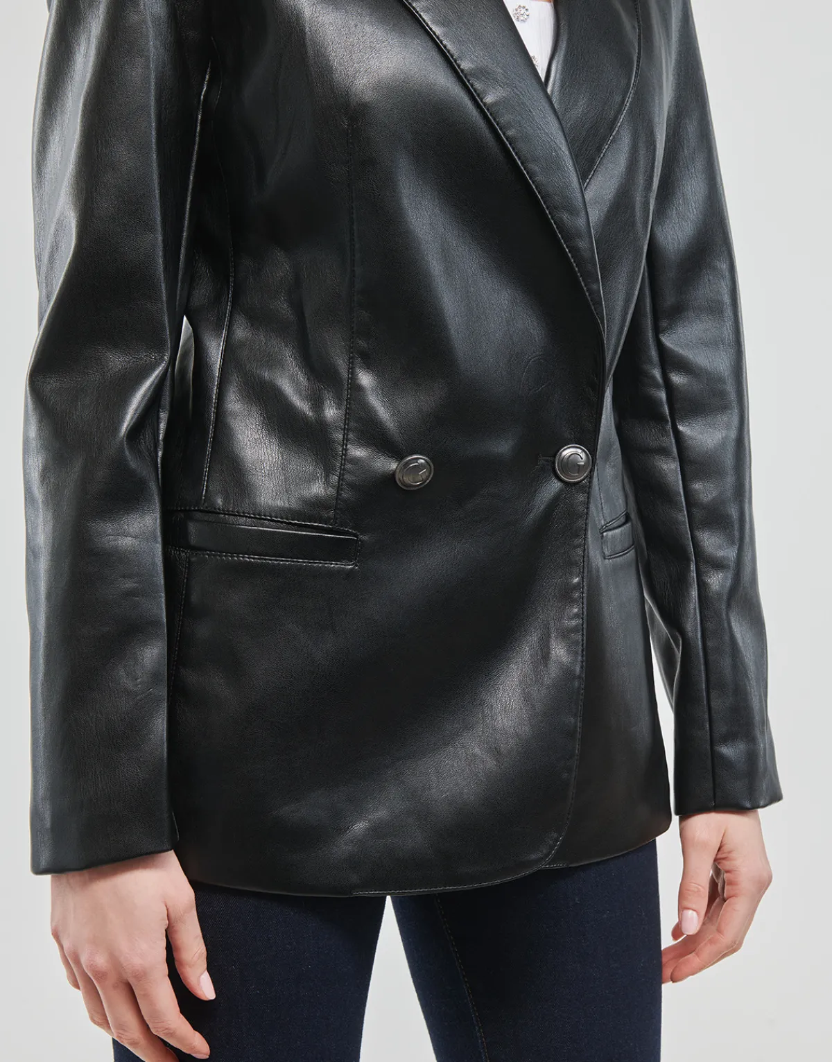 Vestes^Guess - NEW EMELIE BLAZER Noir
