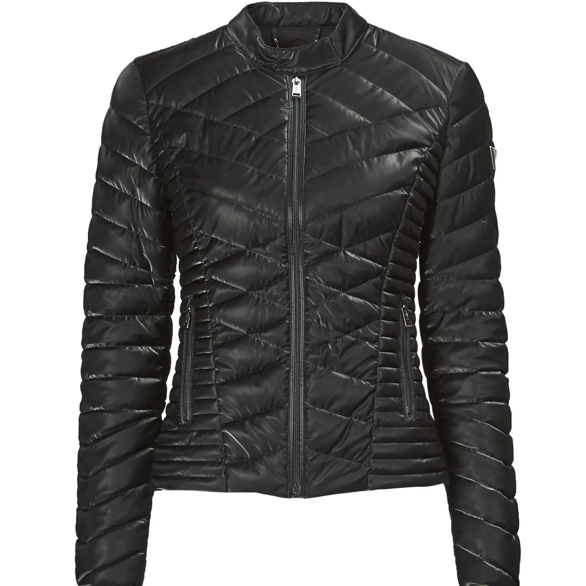 Manteaux^Guess - NEW VONA JACKET Noir