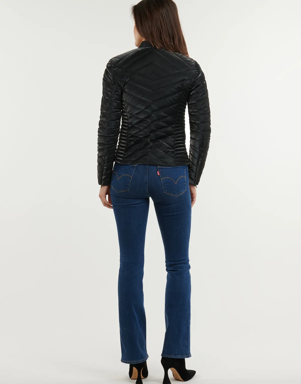 Manteaux^Guess - NEW VONA JACKET Noir