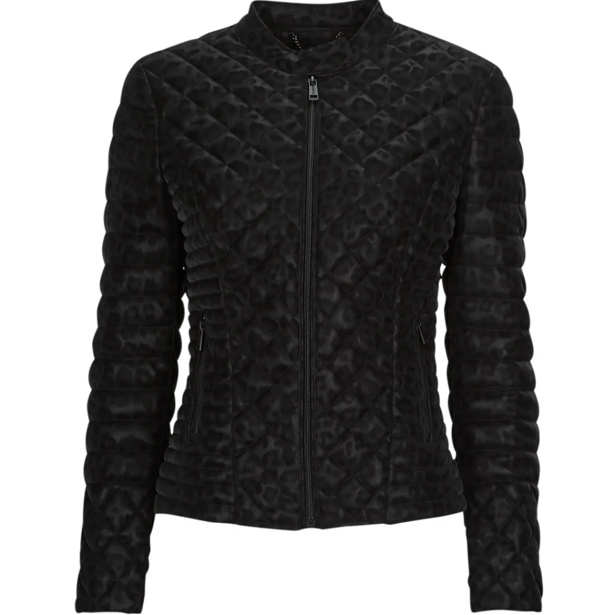Manteaux^Guess - NEW VONA JACKET Noir