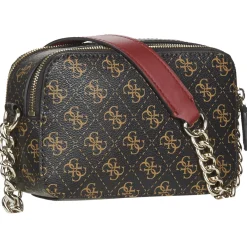 Besaces / Sacs Bandoulière^Guess - NOELLE CROSSBODY CAMERA Marron