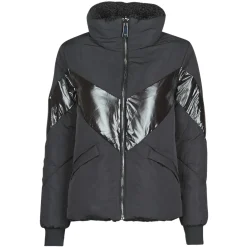 Manteaux^Guess - ORIETTA REVERSIBLE Noir