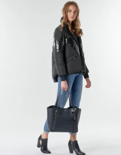 Manteaux^Guess - ORIETTA REVERSIBLE Noir