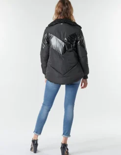 Manteaux^Guess - ORIETTA REVERSIBLE Noir