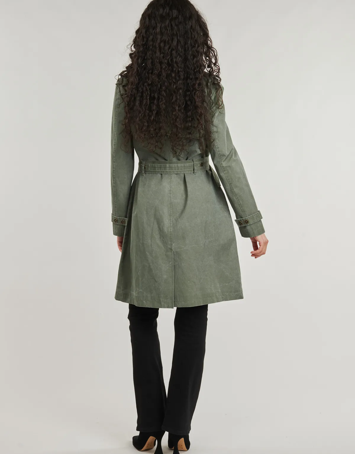 Manteaux^Guess - PRISCA TRENCH Kaki