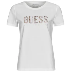 T-shirts & Polos^Guess - PYTHON LOGO Blanc