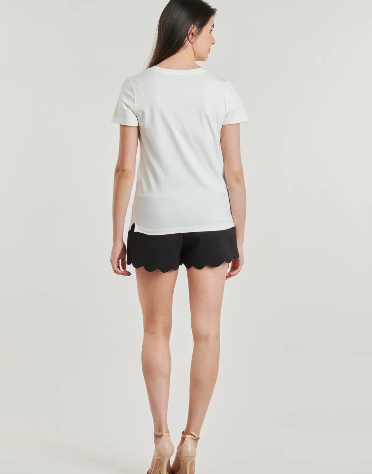 T-shirts & Polos^Guess - PYTHON LOGO Blanc