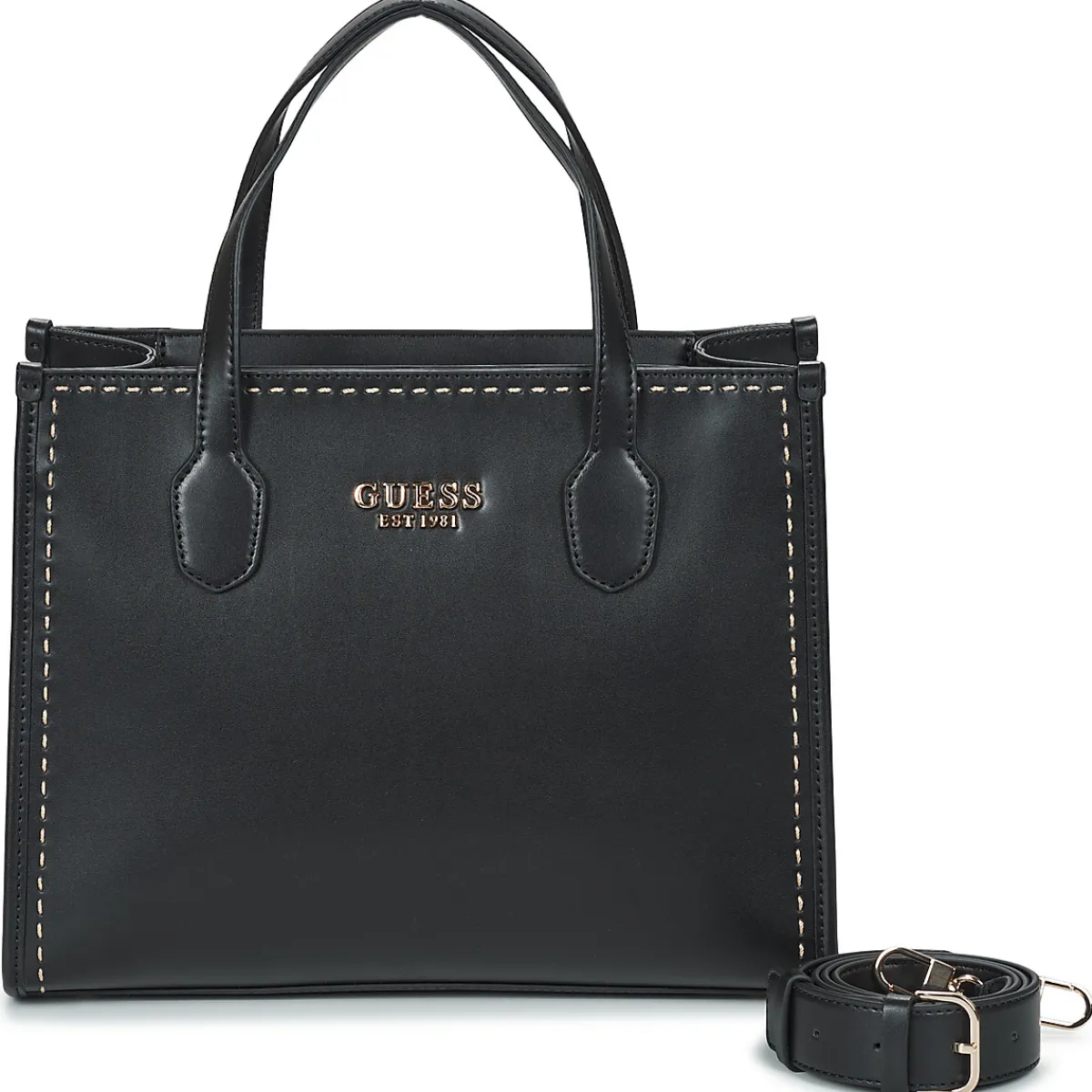 Cabas / Sacs Shopping^Guess - SILVANA Noir