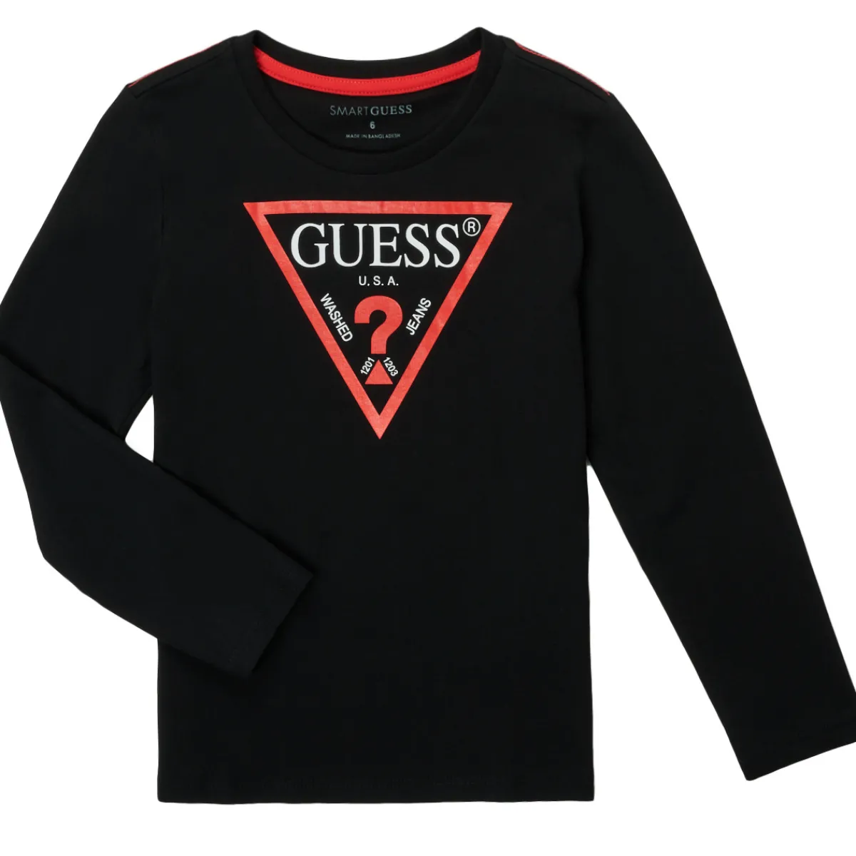 T-shirts & Polos^Guess - SOLEDAD Noir