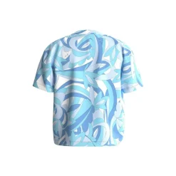T-shirts & Polos^Guess - SS SHIRT Bleu