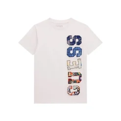 T-shirts & Polos^Guess - SS T SHIRT Blanc