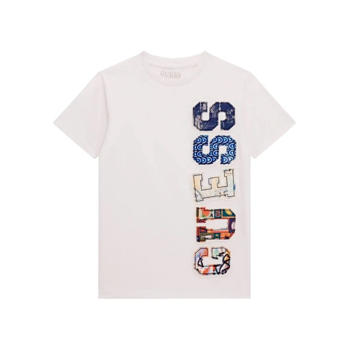 T-shirts & Polos^Guess - SS T SHIRT Blanc