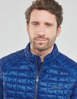 Manteaux^Guess - SUPER LIGHT JKT PACKABLE Bleu