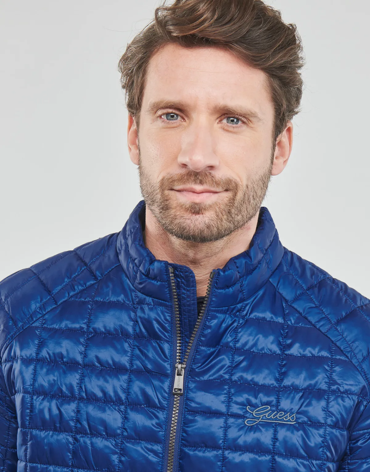 Manteaux^Guess - SUPER LIGHT JKT PACKABLE Bleu