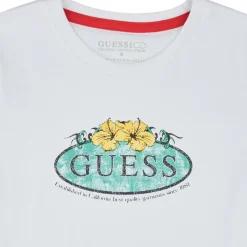 T-shirts & Polos^Guess - T SHIRT Blanc